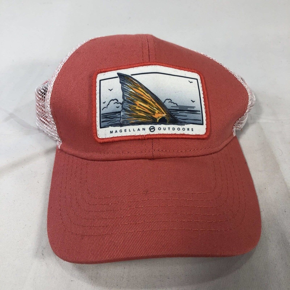 MAGELLAN OUTDOORS HAT CAP PATCH SNAPBACK MESH ONE SIZE FITS MOST ADJUSTABLE OSFM